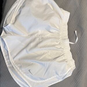 Nike Women's White Athletic Shorts
